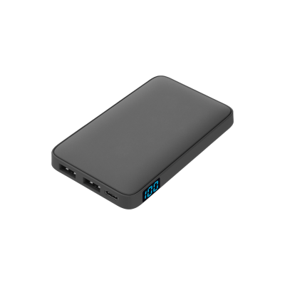 Внешний аккумулятор с подсветкой Анкор (Ancor) 5000 mAh, серый-0