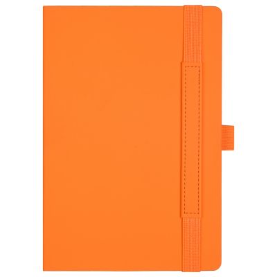 Ежедневник Alpha недатированный, оранжевый/коричневый-2