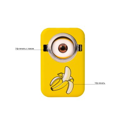Внешний аккумулятор с беспроводной зарядкой Ultima Wireless Magnetic Lemoni 5000 mAh, желтый-13