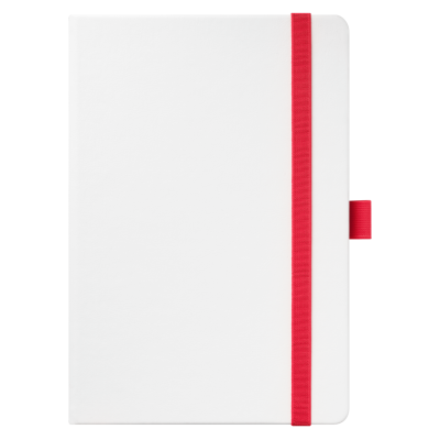 Ежедневник Arctic недатированный, белый/красный-4