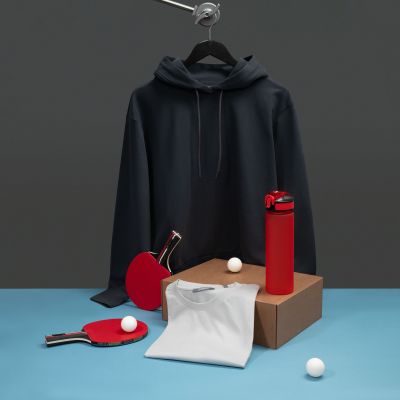 Бутылка для воды Flip, красная-9