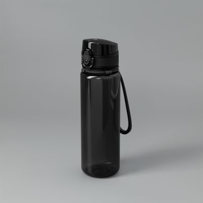 Бутылка для воды Como, черная-9