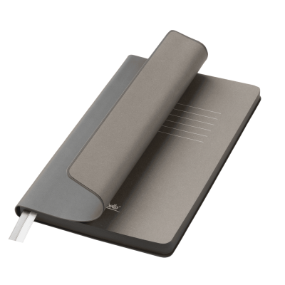 Ежедневник Moon river недатированный, серый-0