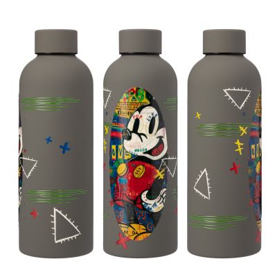 Термобутылка вакуумная герметичная Prima, серая-11