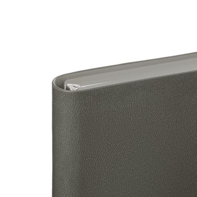 Ежедневник Latte soft touch недатированный, серый-8