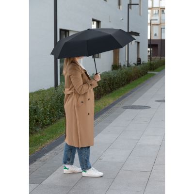 Зонт складной Nord, черный-7