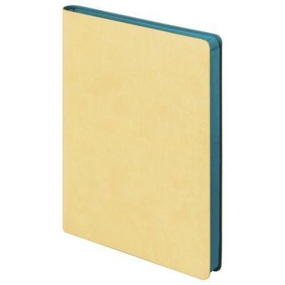 Ежедневник Latte NEW недатированный, бежевый/голубой-5