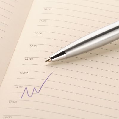 Шариковая ручка Sonata BP, серебро-4