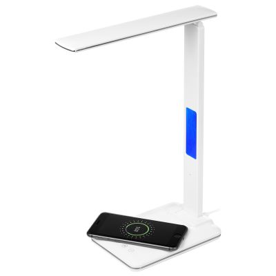 Настольная лампа с беспроводной зарядкой 15W Aura-2