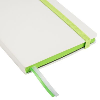 Ежедневник Arctic недатированный, белый/зеленый-4