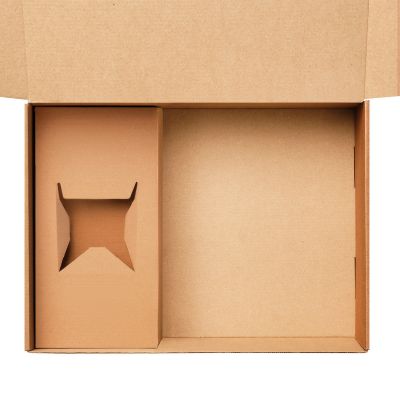 Доп. ложемент для свечи в среднюю универсальную коробку, крафт (арт. 21002.020)-0