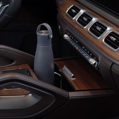 Термобутылка вакуумная герметичная Боска (Bosca), серая-11