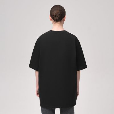 Футболка унисекс RUST, 100% хлопок, 240 гр., черная, размер S-2