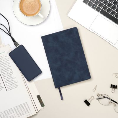 Внешний аккумулятор с подсветкой Ancor Plus 10000 mAh, синий-12