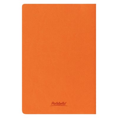 Блокнот Corsa slim, оранжевый-5