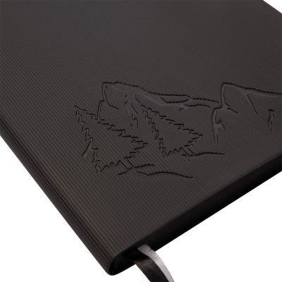 Ежедневник Rain недатированный, черный (без упаковки, без стикера)-14