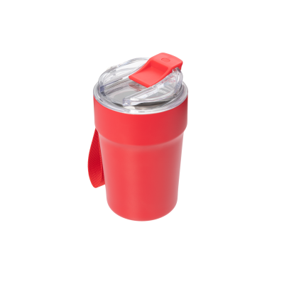 Термокружка вакуумная Monaco, красная-6