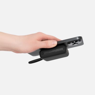 Внешний аккумулятор с подсветкой Риттер PD (Ritter PD) 10000mAh с функцией беспроводной зарядки 15W, черный-11