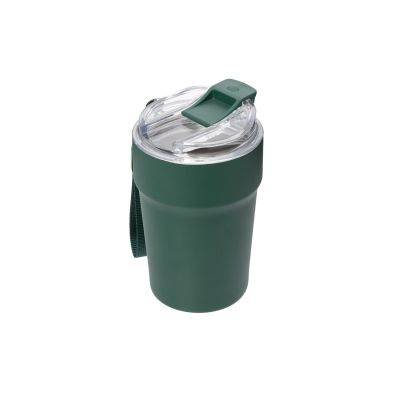 Термокружка вакуумная Монако (Monaco), темно-зеленая-6