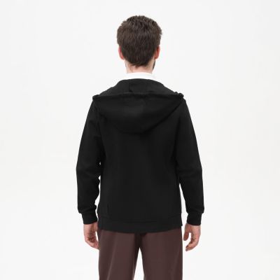 Толстовка на молнии с капюшоном MATEO черная, размер XXL-2