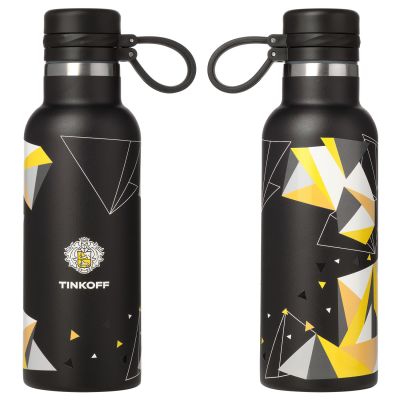 Термобутылка вакуумная герметичная Модена (Modena), черная-13