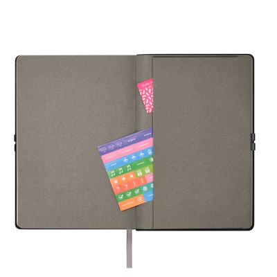 Ежедневник In Velour недатированный, серый-8