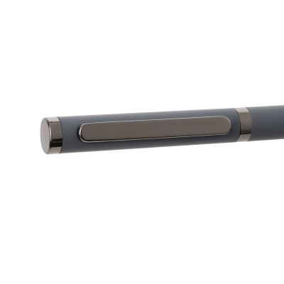 Шариковая ручка Нокс (Nox), серая-4