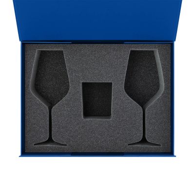 Ложемент под свечу Энигма (Enigma) + 2 бокала для вина в среднюю коробку-трансформер (арт. 695721)-4