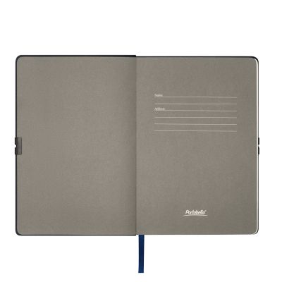 Ежедневник In Velour недатированный, синий-7