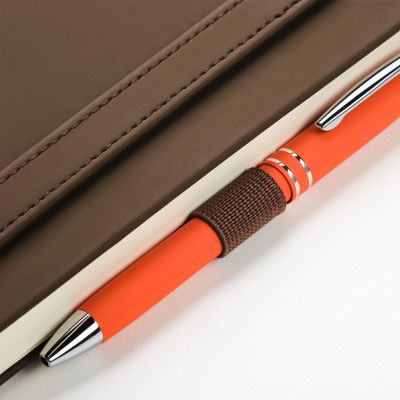 Ежедневник Alpha недатированный, коричневый/бежевый-13