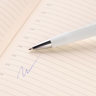 Шариковая ручка Pyramid NEO, белая-4