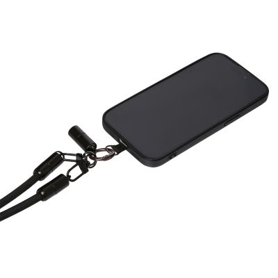 Кабель-ланьярд Voltrix, черный-3