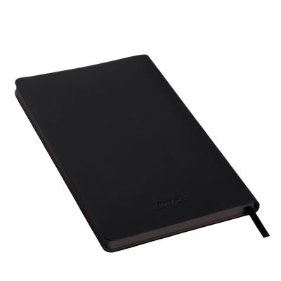 Ежедневник Latte soft touch недатированный, черный-5