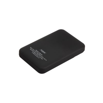 Внешний аккумулятор с подсветкой Скайлайн (Skyline), 5000 mAh, черный-2