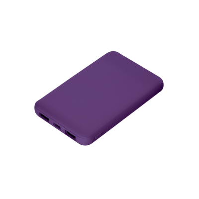Внешний аккумулятор Elari 5000 mAh, фиолетовый-0