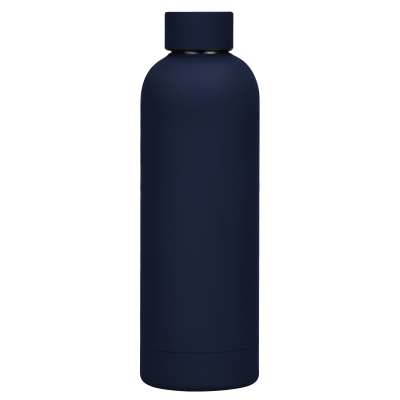 Термобутылка вакуумная герметичная Прима (Prima), синяя-0