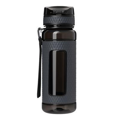 Бутылка для воды Вектор (Vector), черная-3