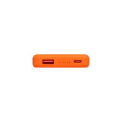 Внешний аккумулятор Ларго PD (Largo PD) 5000mAh с функцией беспроводной зарядки 15W, оранжевый-6