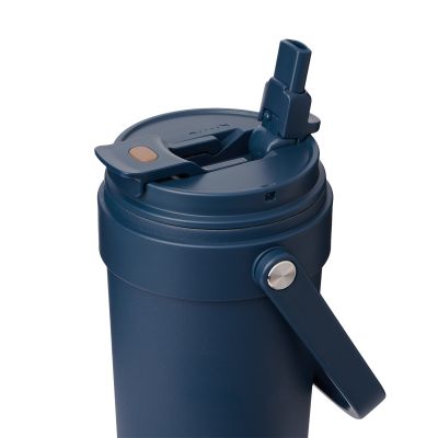 Термокружка вакуумная Соло (Solo), синяя-6