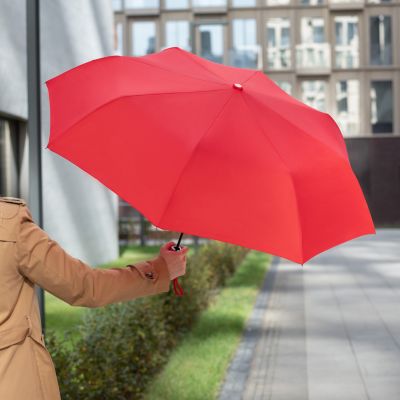 Зонт складной Atlanta, красный-9
