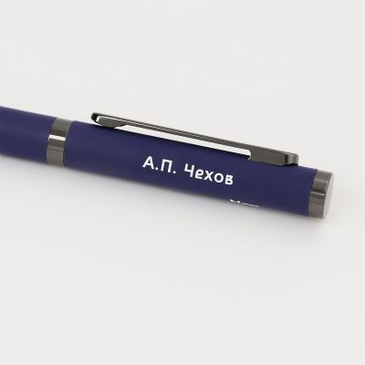 Шариковая ручка Нокс (Nox), синяя-12