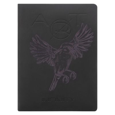 Ежедневник Latte soft touch недатированный, черный-11