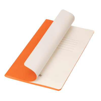 Блокнот Corsa slim, оранжевый-0