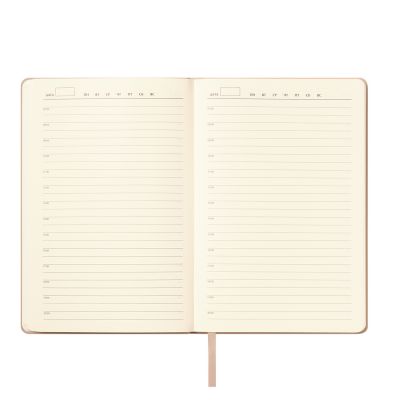 Ежедневник Verona недатированный, бежевый-7