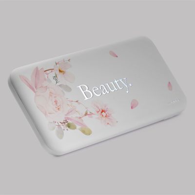 Внешний аккумулятор с подсветкой Luce 10000 mAh, белый-10