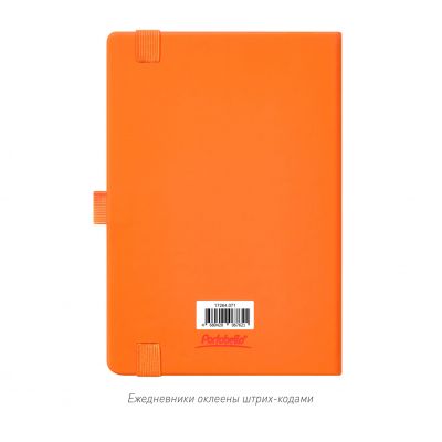 Ежедневник Alpha недатированный, оранжевый/оранжевый-10