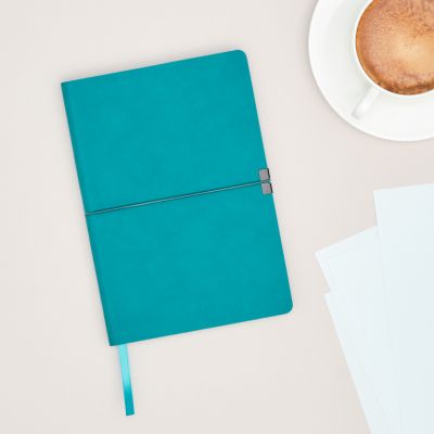 Ежедневник Ин Велюр (In Velour) недатированный, бирюзовый-14
