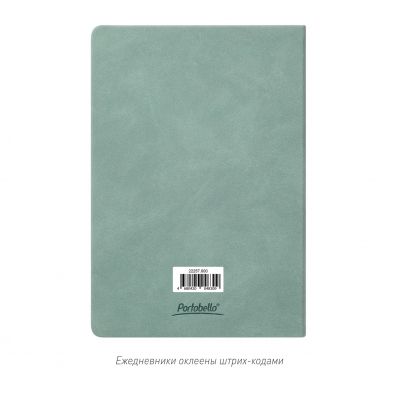 Ежедневник Stella недатированный с магнитом на обложке, бирюзовый-15