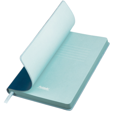 Ежедневник Latte NEW недатированный, синий/голубой-0