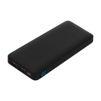 Внешний аккумулятор с подсветкой Ancor PD Plus 10000 mAh, черный